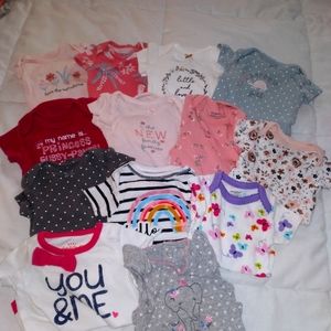13 newborn onesies